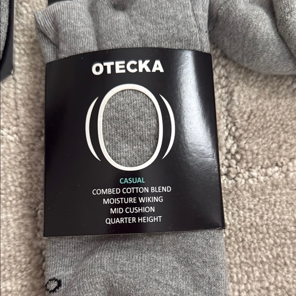 Gray Casual Ankle Socks Set - Picture 4 of 4